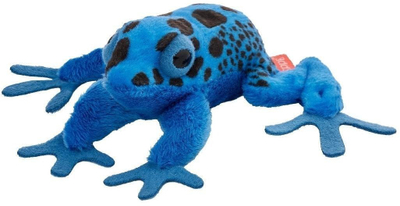 Lodër pelushi Beppe bretkosë Blue Painted Poison Dart Frog, 10 cm, blu