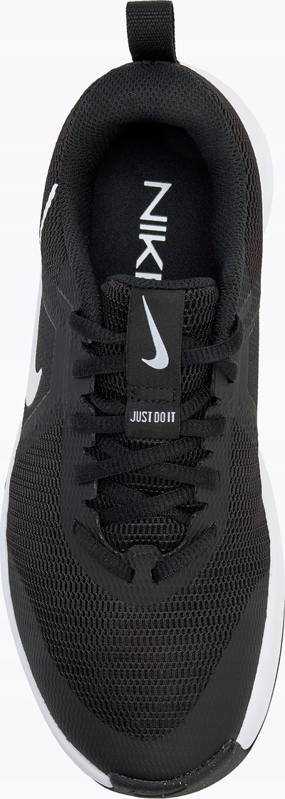 Atlete palestre Nike MC Trainer 3, rrjetë që merr frymë, taban gome, të zeza me të bardha
