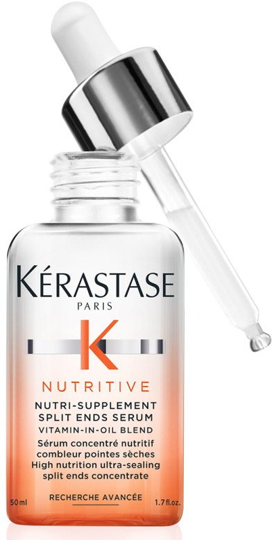 Set flokësh Kérastase Nutritive Root to Tip Hydrating Heroes, për flokë të thatë të hollë në mes, ushqyes
