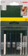Set brisqesh sharrëze Bosch 2607019460, 10 copë, fole U, jeshile