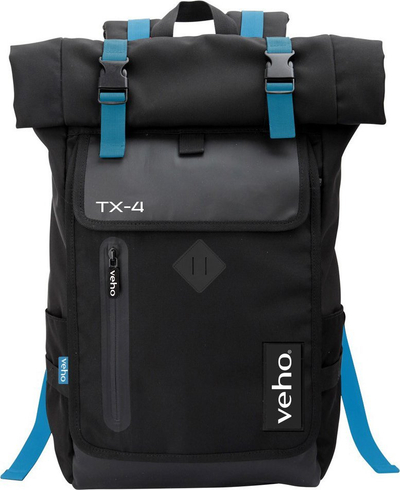 Çantë shpine Veho TX-4, për laptop 17", portë USB, e zezë