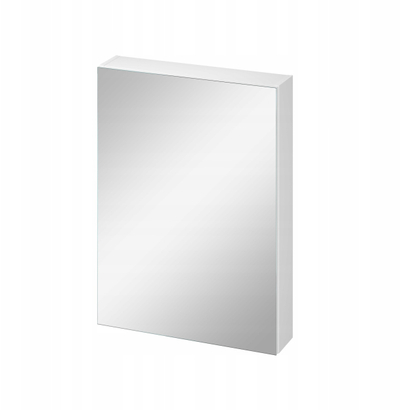 Kabinet pasqyre Cersanit City 60 cm, me 3 rafte, soft close, i bardhë