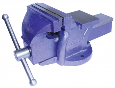 Vegëz fikse për punime metali Pro-Line 25512, 125mm, metal, blu