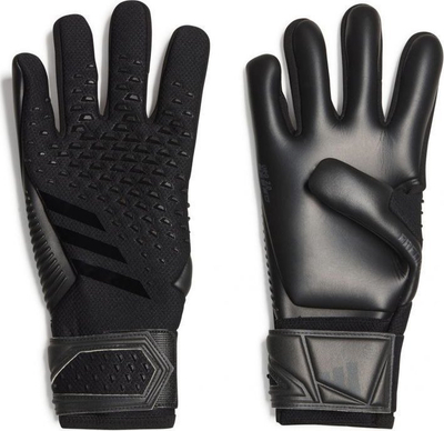 Doreza portjeri adidas Predator Competition HY4074, latex, qepje nga brenda, të zeza