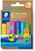 Пластелин STAEDTLER Noris Jumbo, 6 бои со сјај, за деца