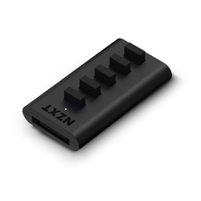 Hub i brendshëm USB NZXT AC-IUSBH-M3, 4 porta USB 2.0, i zi