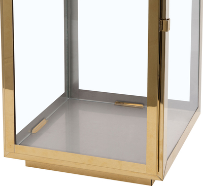 Lanternë zbukuruese BALI, çelik inox, 55 cm, ngjyrë bronzi