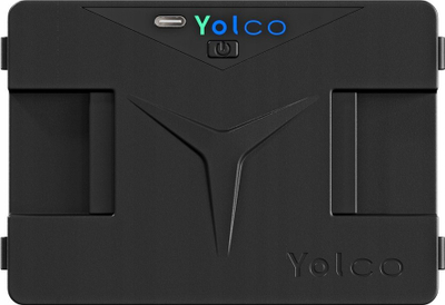 Модуларна батерија за фрижидер Yolco SC4B, 15600mAh, со ЛЕД, црна