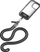 Lanyard telefoni Audi Universal, 120cm, najlon, i zi