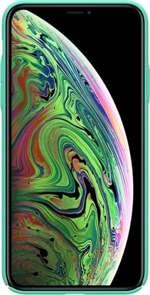 Kapak telefoni Nillkin Super Frosted Shield për iPhone 11 Pro, polikarbonat, prerje për logo, Mint Green