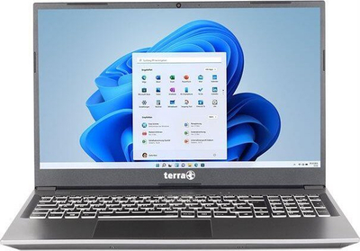 Laptop Terra Mobile 1500P, 15.6" FHD, Ryzen 5 8GB 500GB SSD, gri