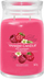 Qiri aromatik Yankee Candle Signature Red Raspberry, 567g, i kuq