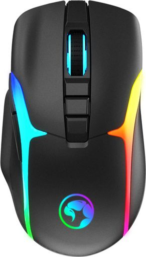 Maus gaming Marvo Scorpion M729W, wireless, 4800 DPI, RGB, i zi