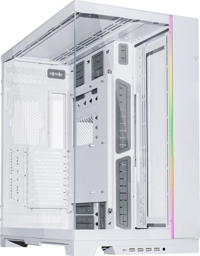 Kasa PC Lian Li O11 Dynamic EVO XL, Full Tower, xham i temperuar, e bardhë