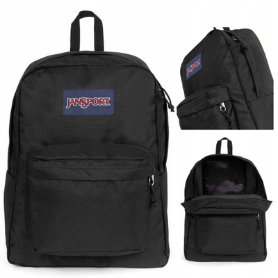 Çantë shpine JanSport Superbreak, e zezë