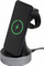 Mbushës wireless Verbatim WCS-01 2‑në‑1, për iPhone dhe Apple Watch, me qëndrim, i zi