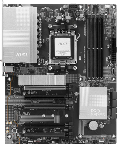 Pllakë amë MSI PRO B840-P WIFI, AMD B840, Socket AM5, ATX
