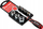 Set çelësash me gola Top Tools 38D142, 8 copë, 3/8", i zi me të kuqe