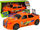 Makina lodër Leantoys Racing Car 1:16, me zëra, portokalli