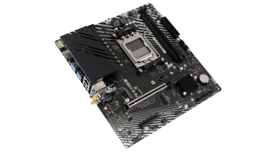 Матична плоча Biostar B850MT2-E DJ, приклучок AM5, Micro ATX, црна