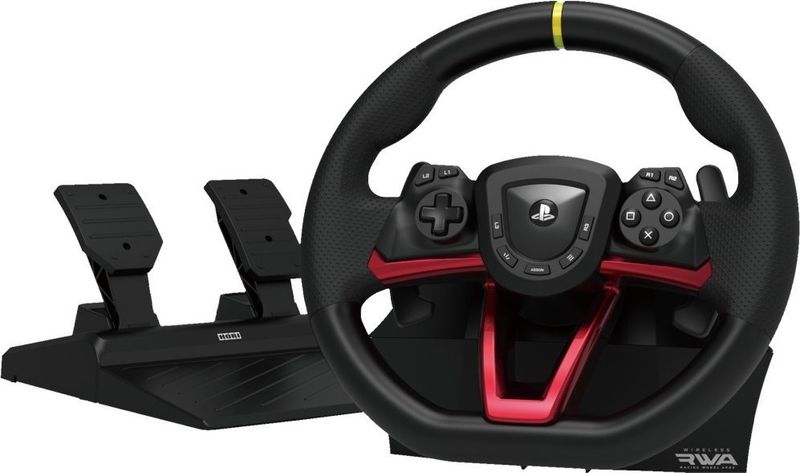 Timon lojërash Hori Wireless Racing Wheel Apex, për PS5 PS4 PC, pa kabllo, i zi