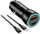 Karikues makine Blue Star, 25W 3A, Type C dhe USB A, me kabllo Type C në Lightning, i zi