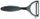Qërues frutash Maestro MR1553, horizontal, çelik inox, i zi