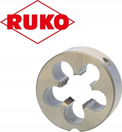 Filierë rrethore Ruko HSSE-Co5 237, M10 x 1.50 mm, metal