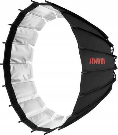 Softbox Jinbei Deep Reflect Quick Open 90cm, grid, reflektues argjendi