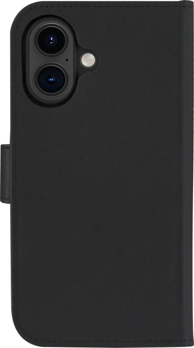 Маска за телефон Dbramante1928 Lynge MagSafe за iPhone 16, кожа, портфељ, црна