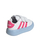Бебешки патики Adidas Grand Court 2.0, со велкро затворање, EVA ѓон, бели