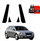 Folie mbrojtëse shtyllash GrizzGlass BodyShield, për Audi A4 B7 Avant 2004-2008, set 4 në 1, e zezë