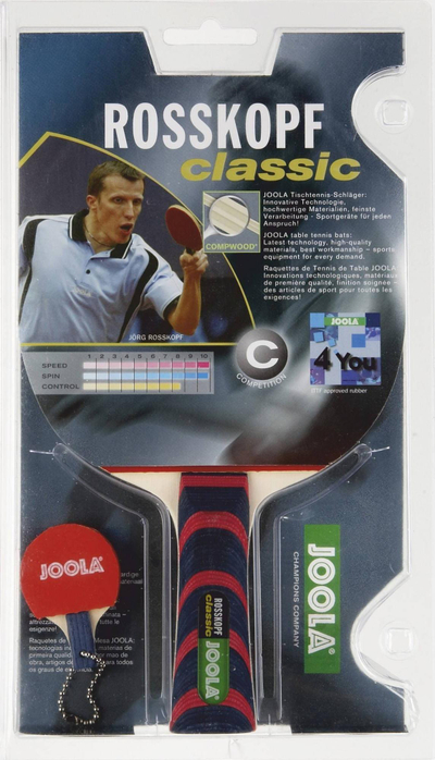 Raketë pingpongu Joola Rosskopf 54200, CARBONWOOD, ITTF, dorezë ERGO GRIP