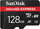 Kartë memorie SanDisk MicroSD Express, 128GB, UHS I UHS II, e zezë