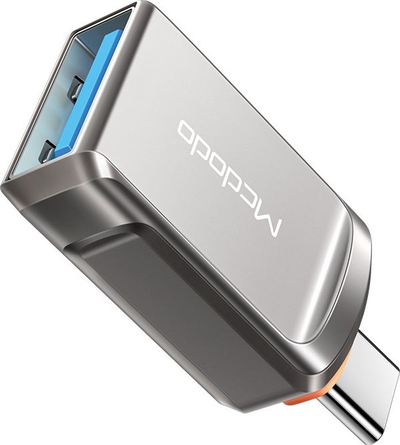 Adapter USB 3.0 në USB-C Mcdodo OT-8730, OTG, gri