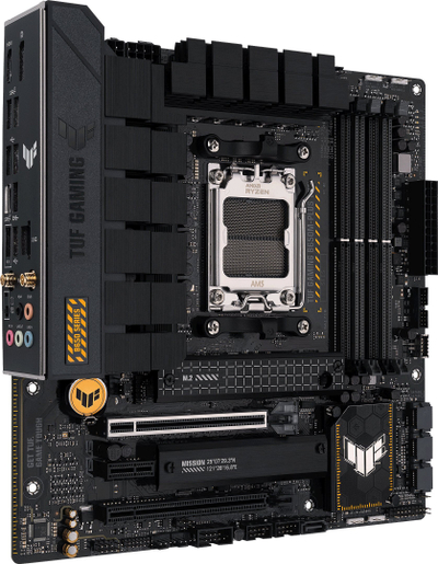 Pllakë amë Asus TUF Gaming B650M‑Plus WiFi, AMD AM5, DDR5, e zezë