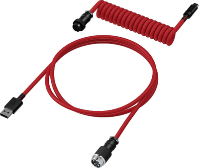 Kabllo HP HyperX USB-C, e kuqe me t’zezë