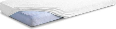 Çarçaf fitted Multitex Jersey, 160x200 cm, për dyshek deri 30 cm i lartë, gri