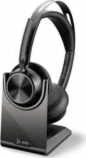 Kufje wireless Poly Voyager Focus 2 UC, Bluetooth, USB-C, me ANC, të zeza