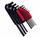 Set çelësa gjashtëkëndor Stanley (69-256), 9 copë, tip L, 1.5-10mm, të zi