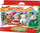 Set figurina Sylvanian Families 5710 Happy Christmas Friends, 4 mini figura, për shpi kukullash, shumëngjyrësh