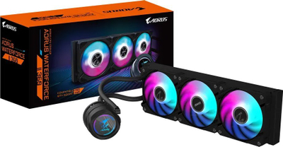 Ftohës Gigabyte Aorus WaterForce II 360, i zi