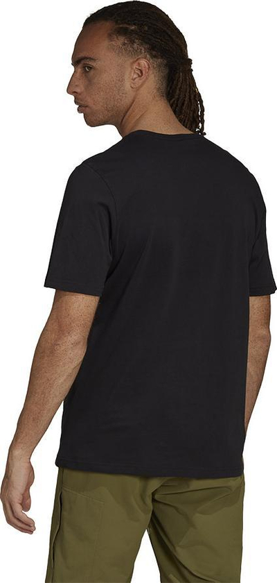 Bluzë burra adidas 5.10 Glory Tee M H46050, pambuk poliester, me mëngë të shkurtra, e zezë