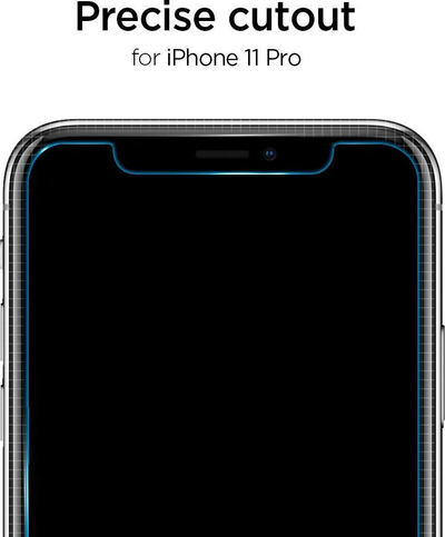 Xham mbrojtës Spigen Alm Glas Tr Slim 2-Pack, për Iphone 11 Universal