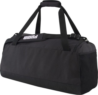 Çantë sporti Puma Challenger Duffel M 79531 01, 100% poliester, me xhep veç për këpucë, ngjyrë e zezë