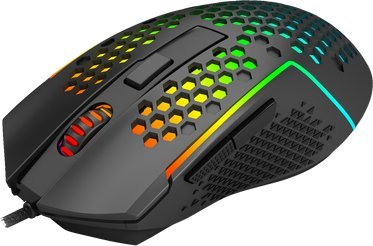 Maus gaming Redragon Reaping M987 K, 12400 DPI, RGB, i zi