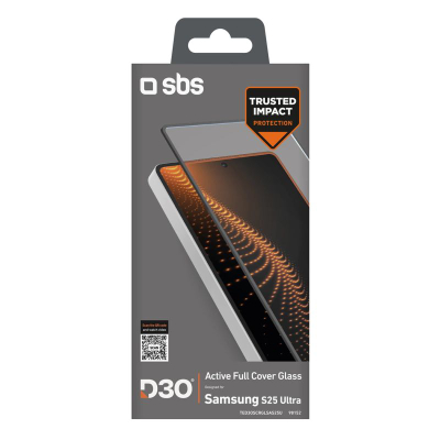 Film mbrojtës ekrani SBS Ultra-Resistant për Samsung Galaxy S25 Ultra, me D3O, transparent
