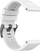 Rrip silikoni për Garmin Fenix 3 5X 6X 7X, me kapje të shpejtë, i bardhë