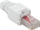 Priza modulare LogiLink (MP0025), RJ45, cat.6A, e bardhë