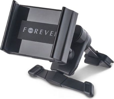 Mbajtëse telefoni për makinë Forever AH-100, universale, rrotullim 360°, e zezë